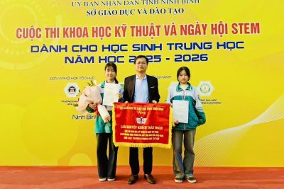 TRƯỜNG THCS YÊN SƠN VINH DỰ ĐẠT GIẢI TƯ TẠI CUỘC THI KHOA HỌC KỸ THUẬT CẤP TỈNH NĂM HỌC 2025–2026