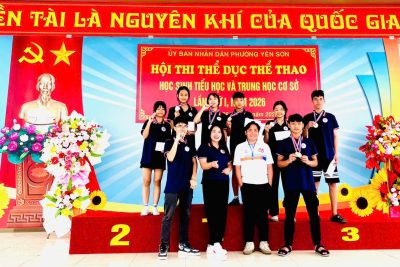 🌟 SÔI NỔI NGÀY HỘI THỂ THAO – RỰC RỠ THÀNH TÍCH HỌC SINH YÊN SƠN 🌟